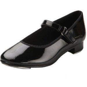 American Ballet Theater Mary Jane Girls Tap Leather Shoes